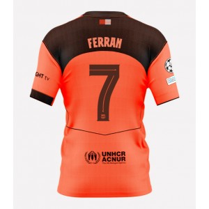 Fotbalové Dres Barcelona Ferran Torres #7 Třetí Oblečení 2025-26 Krátký Rukáv